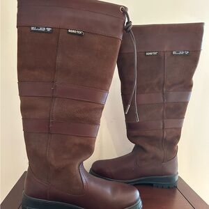 Dubarry of Ireland Brown Knee-High Boots